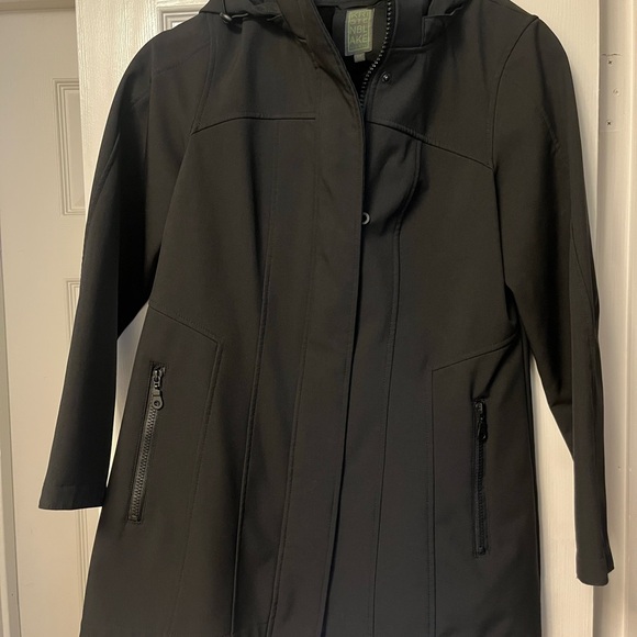 Kristen Blake Jackets & Blazers - Black‎ Hooded Women's Coat
